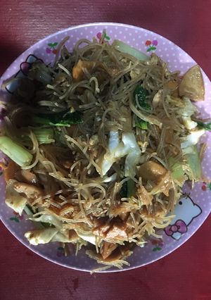 Foto resep Bihun goreng sosis bakso