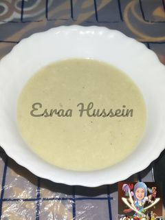 صورة لوصفة شوربة كوسة بالشيدر 🍵