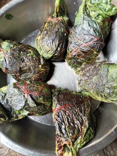 লাউ পাতায় রুই পাতুরি (Lau patay rui paturi recipe in Bengali) রেসিপির প্রধান ছবি