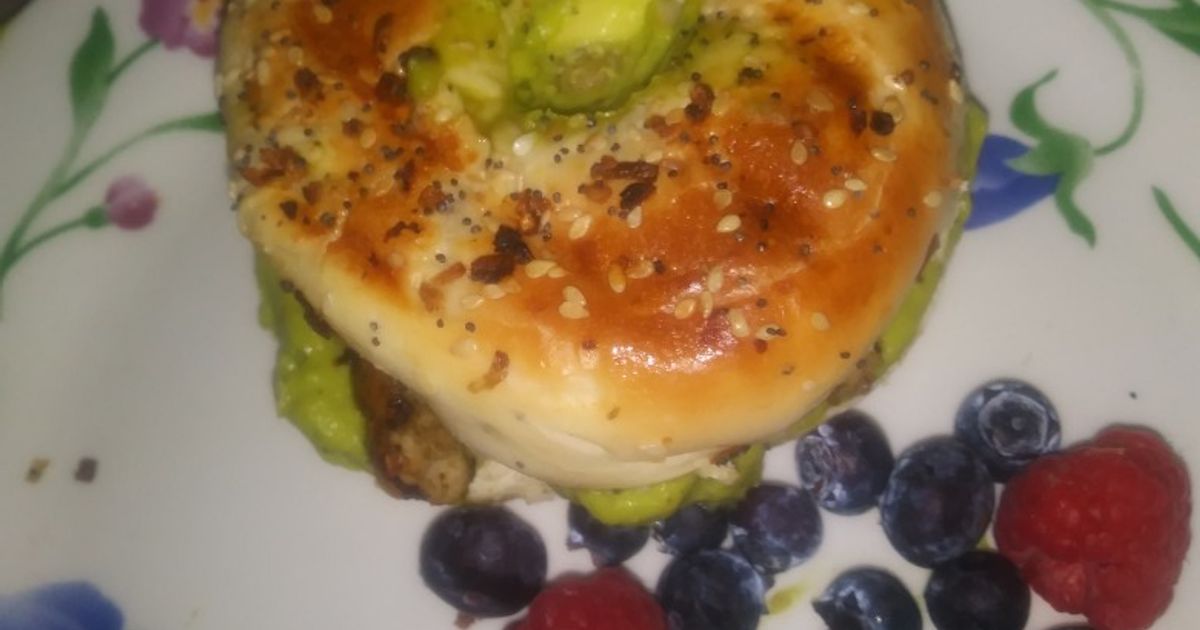 Resep Chicken Guacamole On A Bagel Enak, Praktis, dan Mudah... - foto hasil masakan Resep Chicken Guacamole On A Bagel Enak, Praktis, dan Mudah... - foto hasil masakan