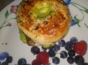 A picture of bagel dip