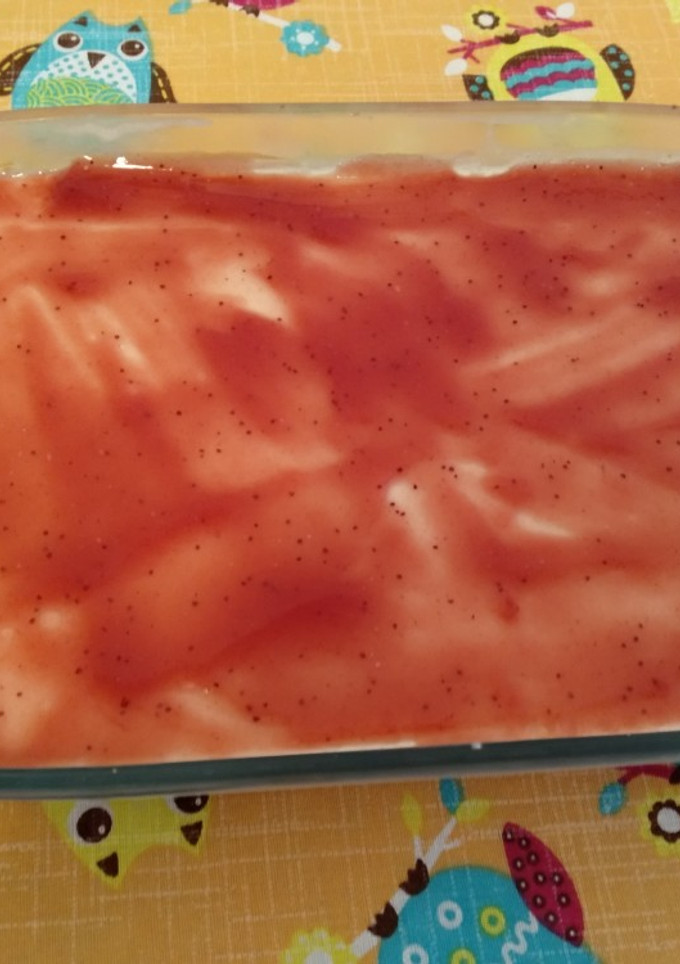 Una foto de Tarta de queso y limón fría