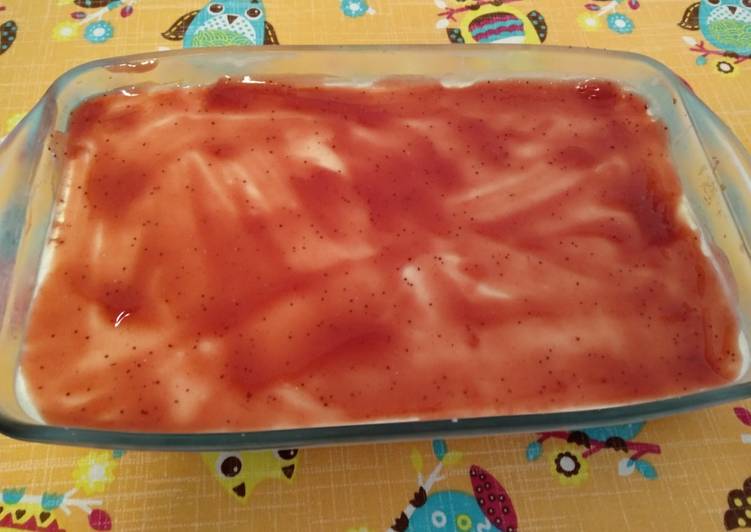 Tarta de queso y limón fría