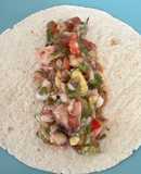 Salpicón de pulpo a la mexicana