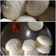 A picture of Idli With Chutney.