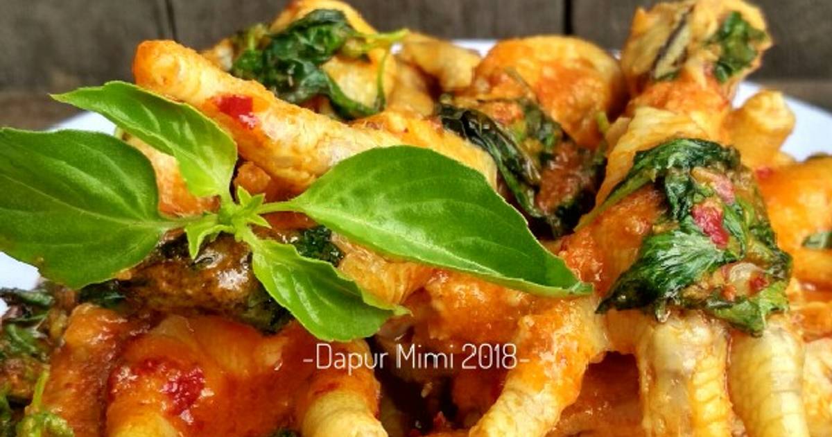 Resep Rica-Rica Ceker Ayam Oleh Dapur Mimi - Cookpad