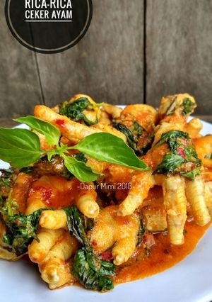 Foto resep Rica-rica Ceker Ayam