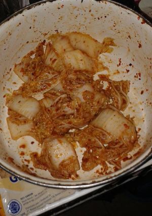 Foto resep Kimchi Dadakan