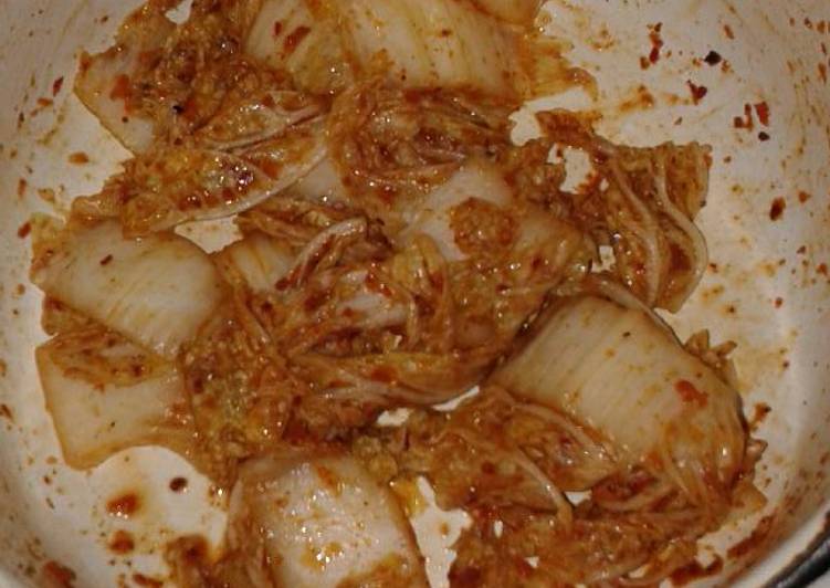 Cara Membuat Kimchi Dadakan yang Menggugah Selera