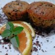 Muffins πορτοκάλι με κουβερτούρα 🍊🍫