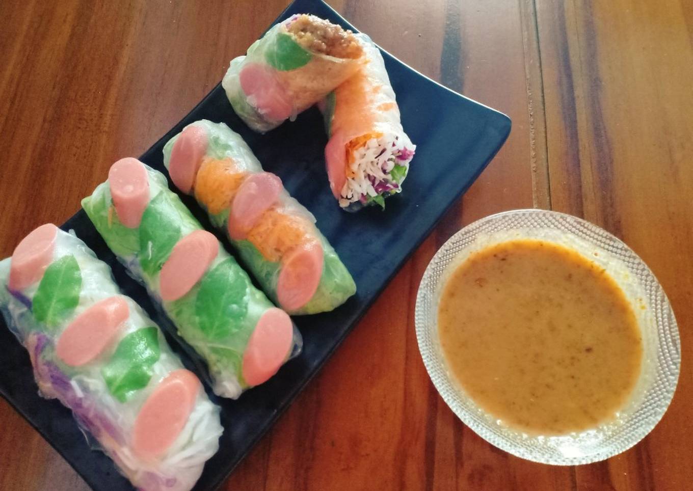 Spring Roll kubis sambel pecel