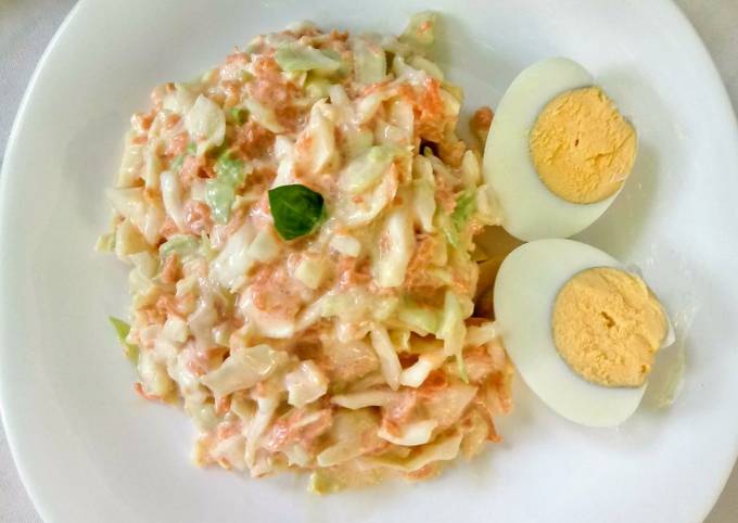 Ensalada de Repollo y Zanahorias [Receta + Video] Slaw