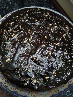 صورة لوصفة كيكة بسيطة ولذيذة