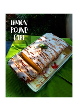 Foto resep Lemon Pound Cake
