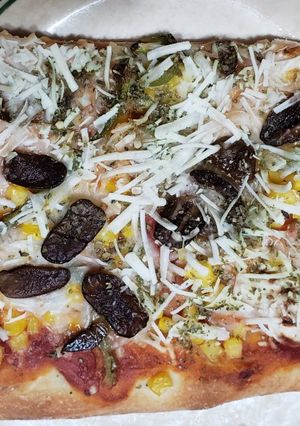 Una foto de Masa para Pizza a la piedra con sazón de janny