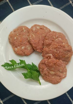 Foto resep Beef Patty / Beef Burger Homemade