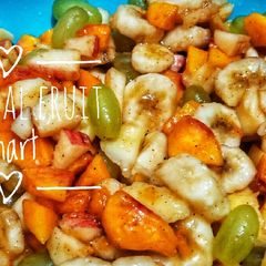 A picture of Seasonal fruit chaat.