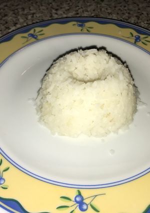Una foto de Arroz con coco