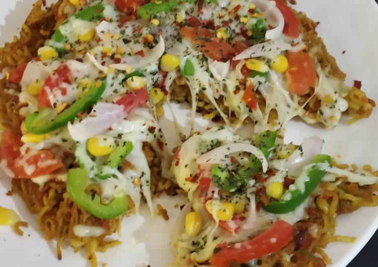 Steps to Make Perfect Maggi pizza