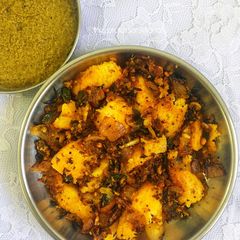 A picture of Moringa Idly fry.