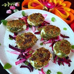 A picture of Paneer thecha.