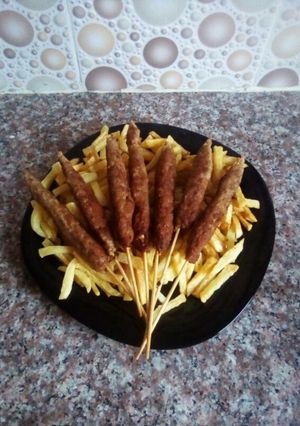 صورة لوصفة كباب