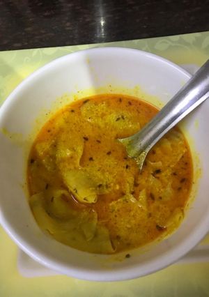 पापड़ की सब्ज़ी (papad ki sabzi recipe in Hindi) रेसिपी मुख्य फोटो