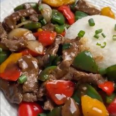 A picture of Pepper Steak.