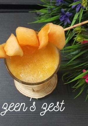 A picture of Sweet Melon Smoothie.