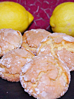 Una foto de Galletas craqueladas de limón