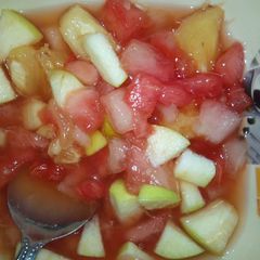 A picture of Fruits salad.
