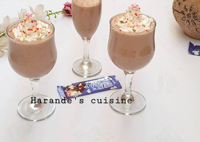 Step-by-Step Guide to Make Mario Batali Chocolate and coconut smoothie