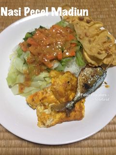 Foto resep Nasi Pecel Madiun