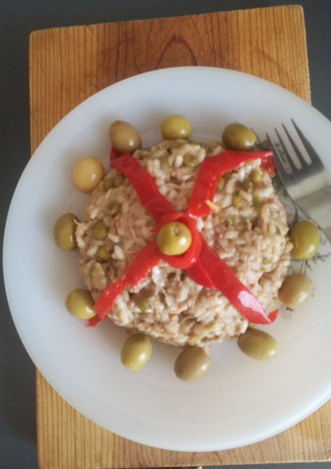 Una foto de Risotto de codornices con paté de pato
