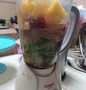 Resep Healing green smoothie 🥬🍓🍌🍍 yang Lezat