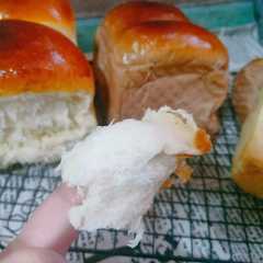 A picture of Tangzhong milk bread.