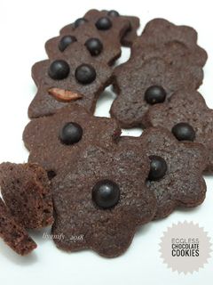 Foto resep Eggless Chocolate Cookies