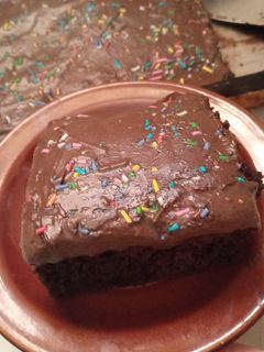 صورة لوصفة كيكة الشوكولاته 🍫
