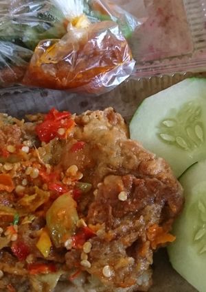 Foto resep Ayam geprek (ala hemat)