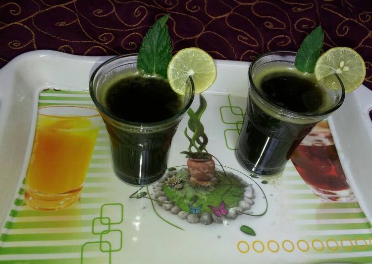 Step-by-Step Guide to Make Speedy Pudina Sharbat