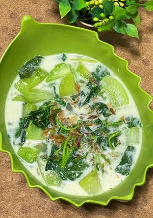 Foto resep Bobor Bayam Labu Siam