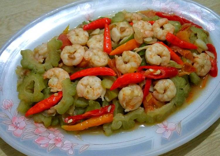 Cara Gampang Menyiapkan Oseng Pare Udang Tauco, Bikin Ngiler