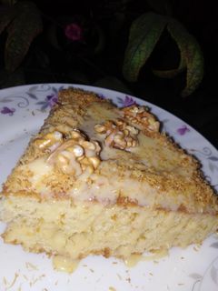 صورة لوصفة كيكة الزبادي والنارجيل المحموس 😋