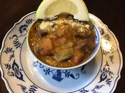 A picture of pork stew