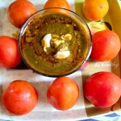 A picture of Creamy Palak Paneer.