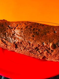 Una foto de Budín de chocolate al microondas súper esponjoso rápido y facilísimo 1,2,3 (apta para principiantes)