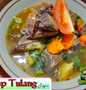Langkah Gampang Menyiapkan Resep Sup Tulang Sapi Mama2Ev yang Menggugah Selera Anti Ribet, Uenak Banget