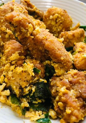 Foto resep Ayam Telur Asin