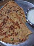 આલુ ઓનિયન પનીર પરાઠા