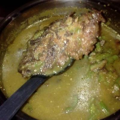 Tortitas de carne de res y ejotes en chile verde Receta de Jose (Chef  Antoche)- Cookpad